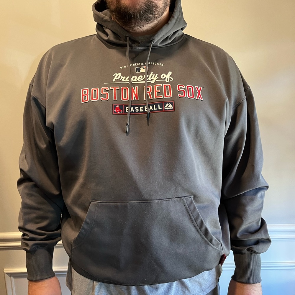 Majestic Boston Red Sox Dugout Sweatshirt 2XL